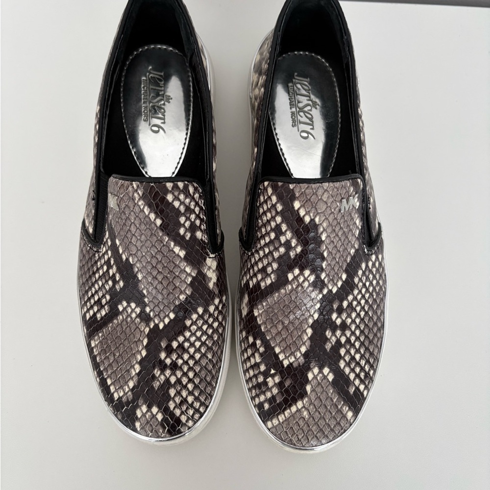 Michael Kors Women’s Python Snakeskin Embossed Bl… - image 2